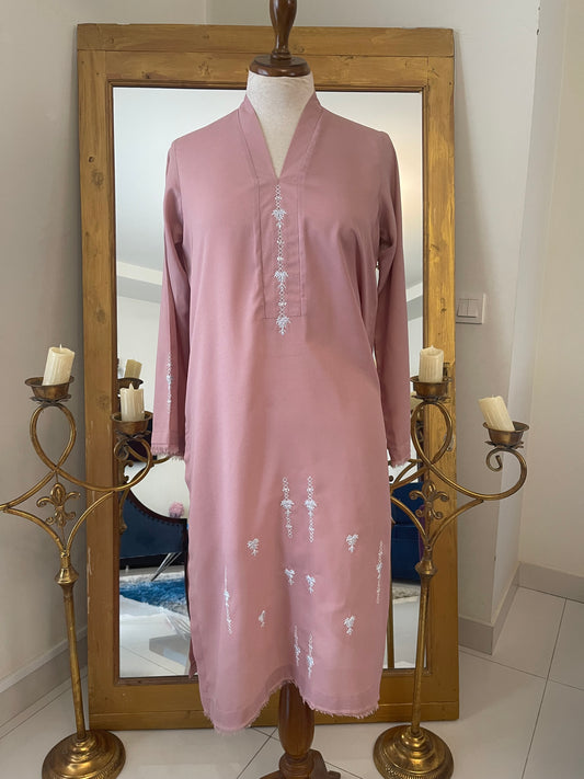 HK 65 T-Pink Georgette