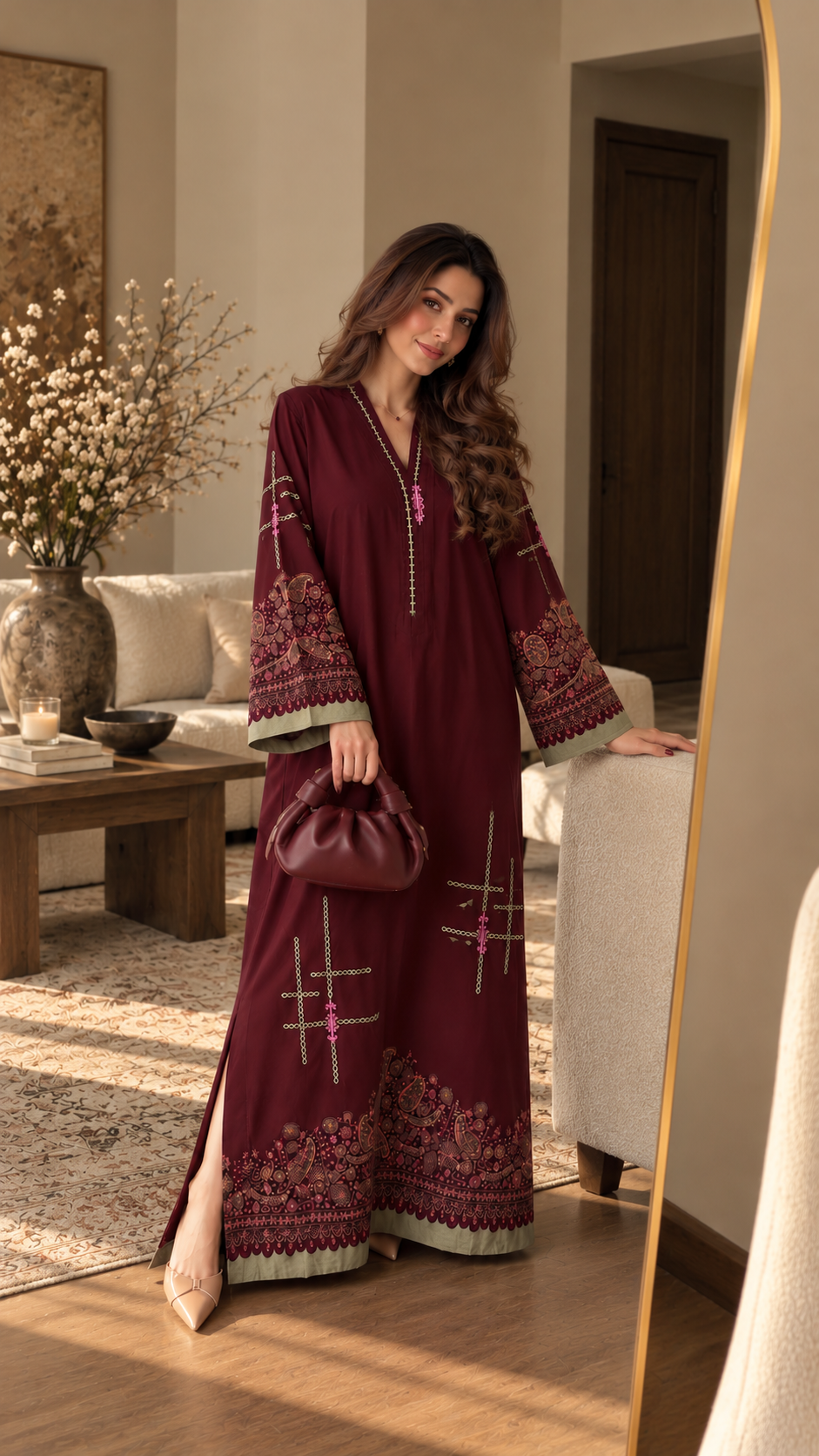 HK 181 Burgundy Marron