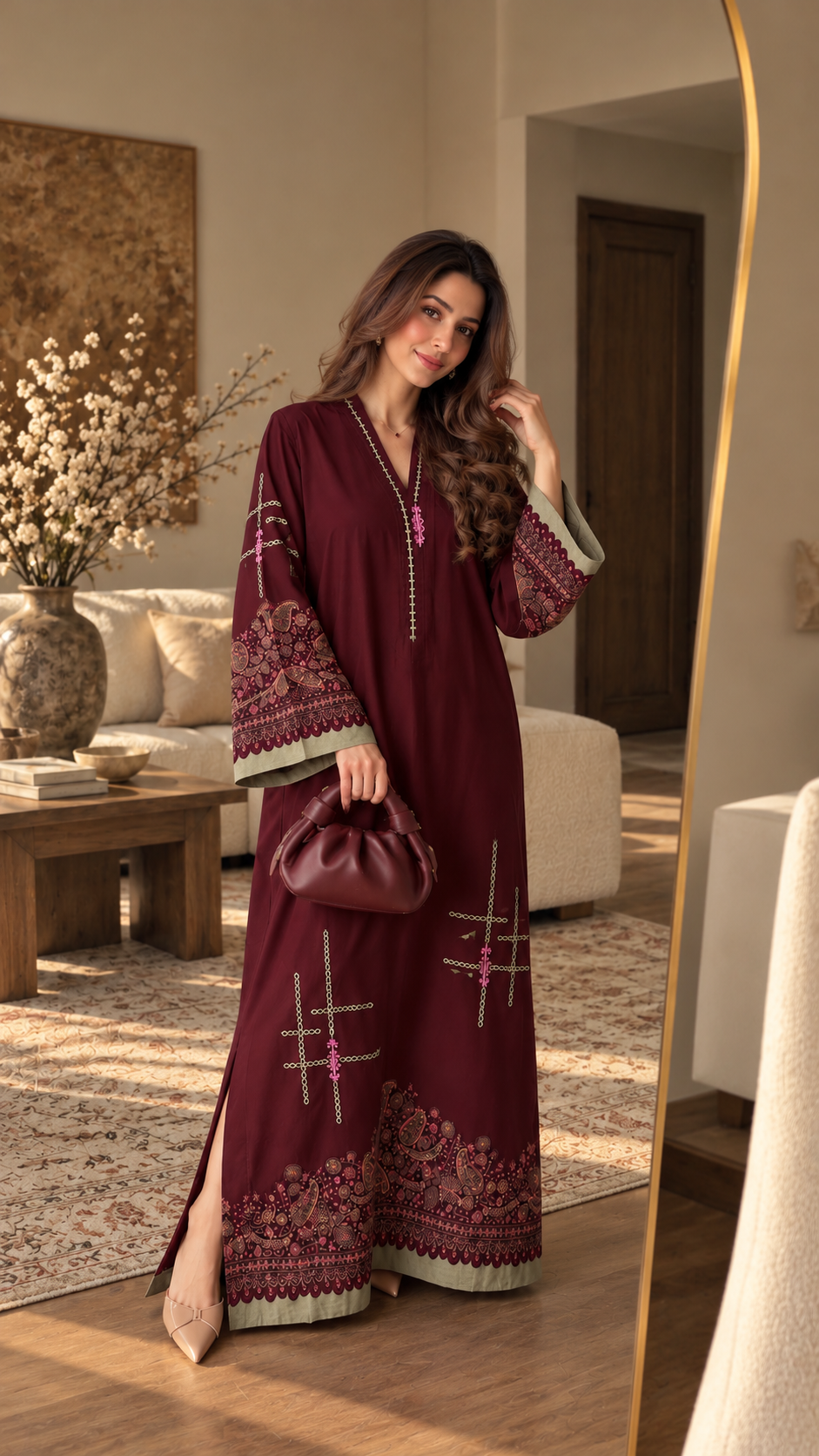 HK 181 Burgundy Marron