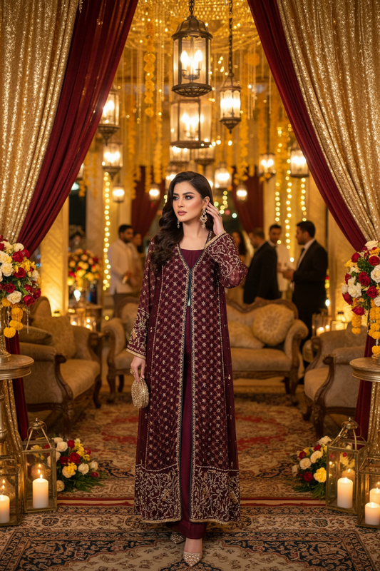 HK 102 Dark Purple Coat